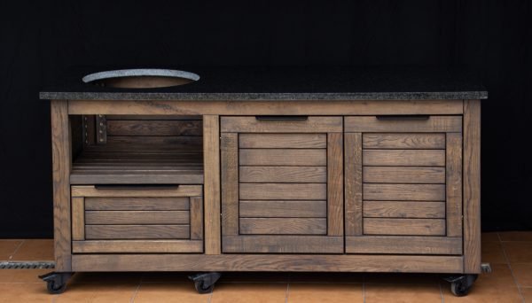 Kamado stalas "Solid Oak CH" - Image 2