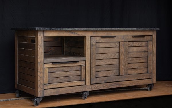 Kamado stalas "Solid Oak CH" - Image 12