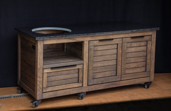 Kamado stalas "Solid Oak CH" - Image 23