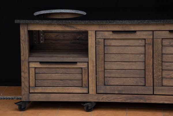 Kamado stalas "Solid Oak CH" - Image 3