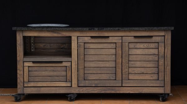 Kamado stalas "Solid Oak CH" - Image 4