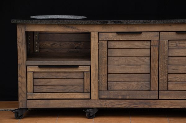 Kamado stalas "Solid Oak CH" - Image 7