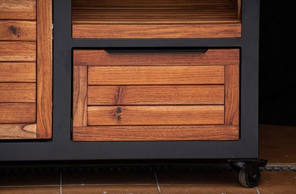 Kamado stalas "Teak Soko /9005" - Image 6