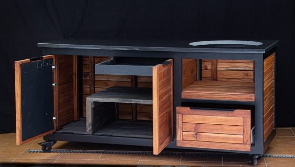 Kamado stalas "Teak Soko /9005" - Image 12