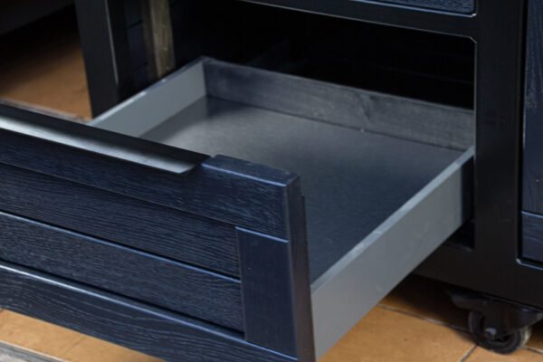Kamado stalas "Black Oak - 9005" - Image 9
