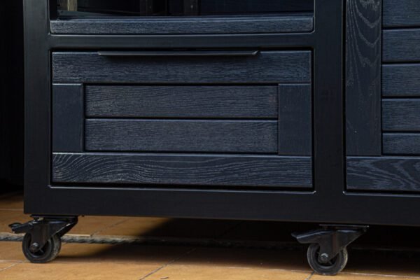 Kamado stalas "Black Oak - 9005" - Image 6