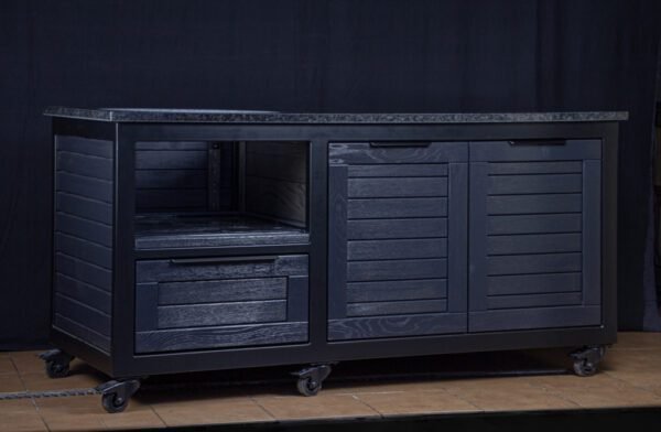 Kamado stalas "Black Oak - 9005" - Image 7