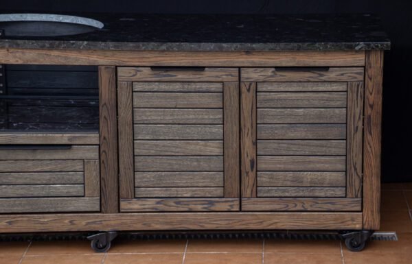 Kamado stalas "Solid Oak - Black-S" - Image 26