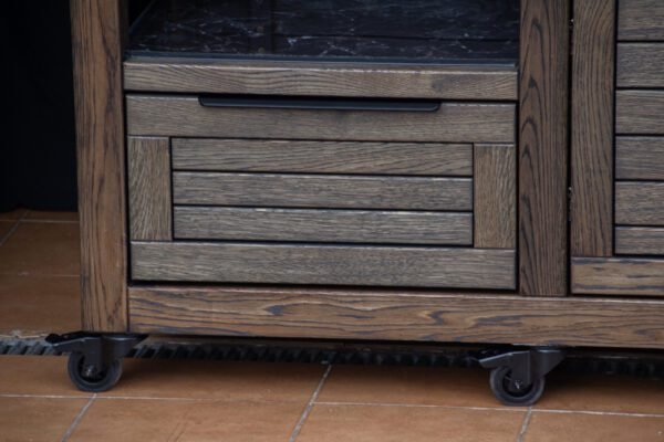 Kamado stalas "Solid Oak - Black-S" - Image 23