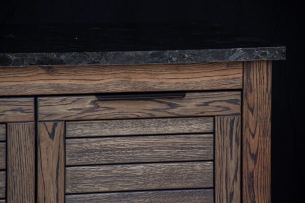 Kamado stalas "Solid Oak - Black-S" - Image 21
