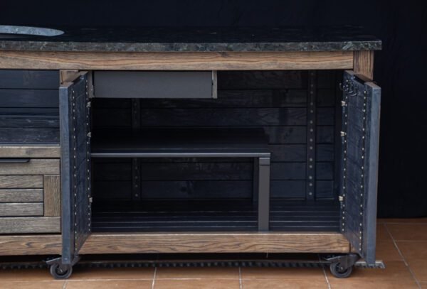Kamado stalas "Solid Oak - Black-S" - Image 22