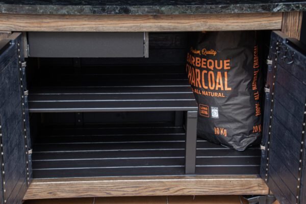 Kamado stalas "Solid Oak - Black-S" - Image 17