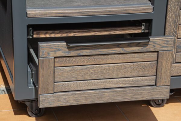 Kamado stalas "Big250 Oak-grey/7016" - Image 40