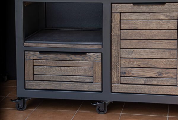 Kamado stalas "Big250 Oak-grey/7016" - Image 52