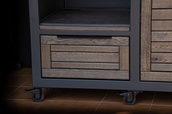 Kamado stalas "Big250 Oak-grey/7016" - Image 53