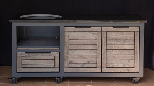 Kamado stalas "Oak Clear-grey/7016" - Image 45