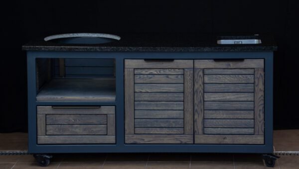 Kamado stalas "Oak Clear-grey/7016" - Image 13