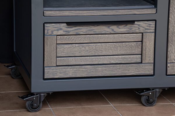 Kamado stalas "Big250 Oak-grey/7016" - Image 58