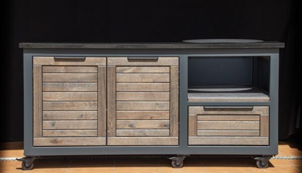 Kamado stalas "Oak Clear-grey/7016" - Image 76