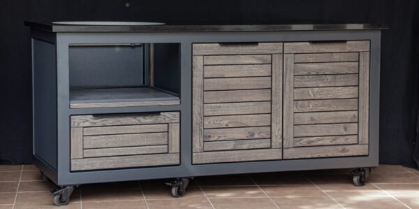 Kamado stalas "Oak Clear-grey/7016" - Image 60