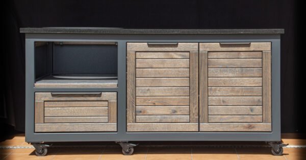 Kamado stalas "Oak Clear-grey/7016" - Image 79