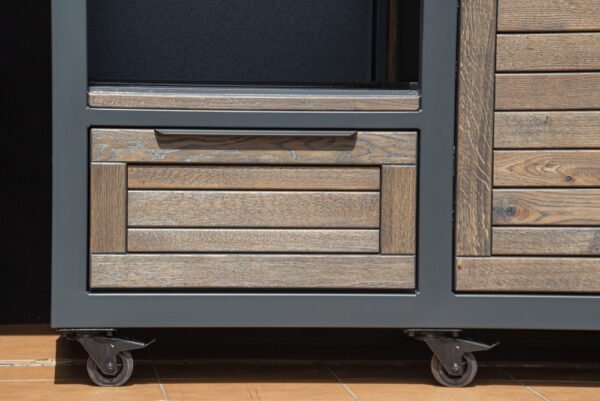 Kamado stalas "Big250 Oak-grey/7016" - Image 32