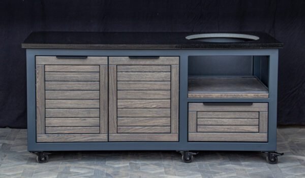 Kamado stalas "Oak Clear-grey/7016" - Image 2
