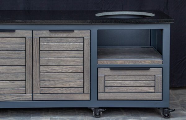 Kamado stalas "Oak Clear-grey/7016" - Image 5