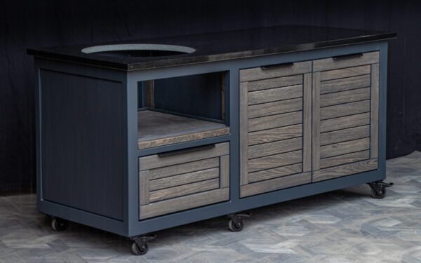 Kamado stalas "Oak Clear-grey/7016" - Image 9