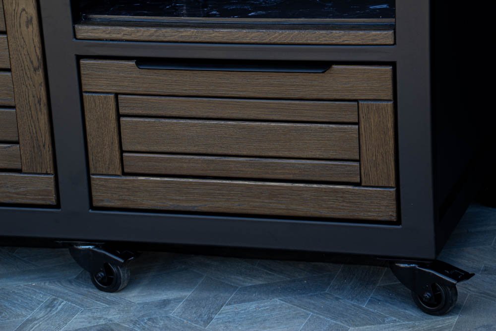 Kamado stalas "Black theme 250" - Image 4