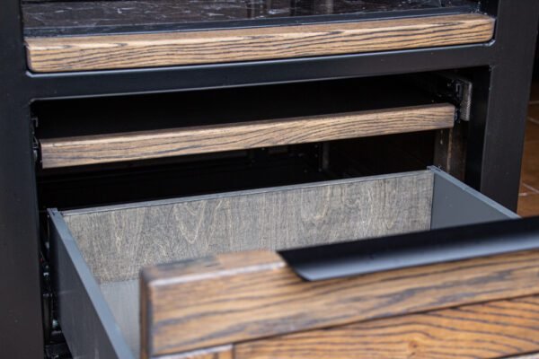 Kamado stalas "180 - Oak black/9005" - Image 23