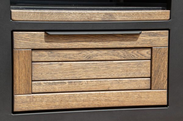 Kamado stalas "180 - Oak black/9005" - Image 2