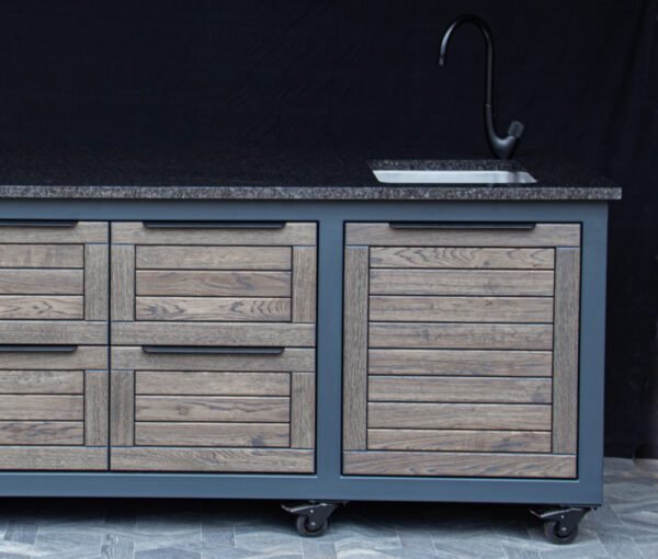 Kamado stalas "Big Oak-grey/7016" - Image 79