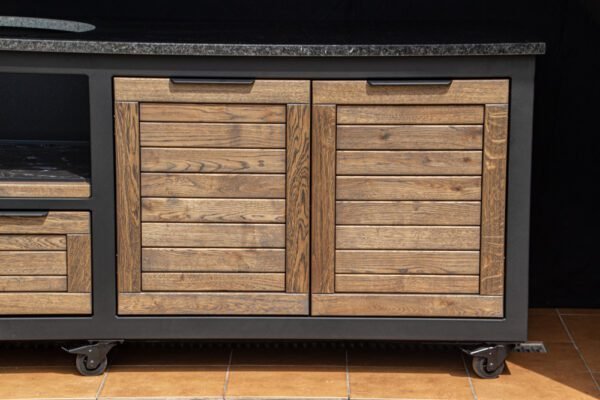 Kamado stalas "180 - Oak black/9005" - Image 7