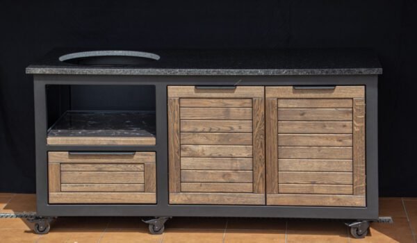 Kamado stalas "180 - Oak black/9005" - Image 75
