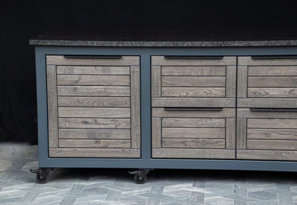 Kamado stalas "Big Oak-grey/7016" - Image 80