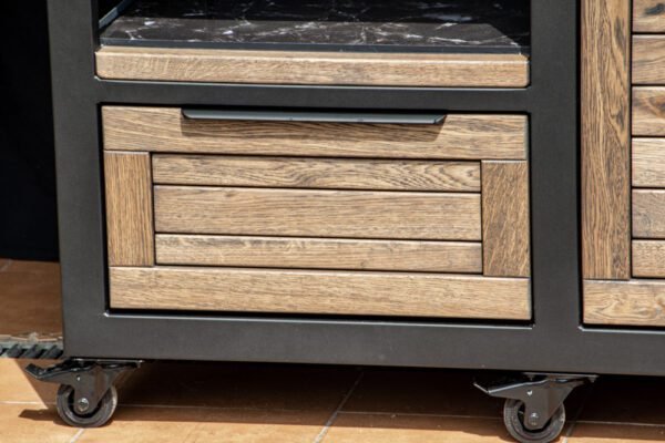 Kamado stalas "180 - Oak black/9005" - Image 40