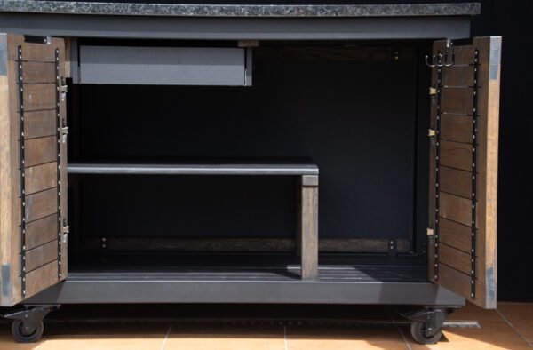 Kamado stalas "180 - Oak black/9005" - Image 49