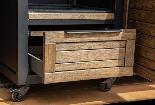 Kamado stalas "180 - Oak black/9005" - Image 28