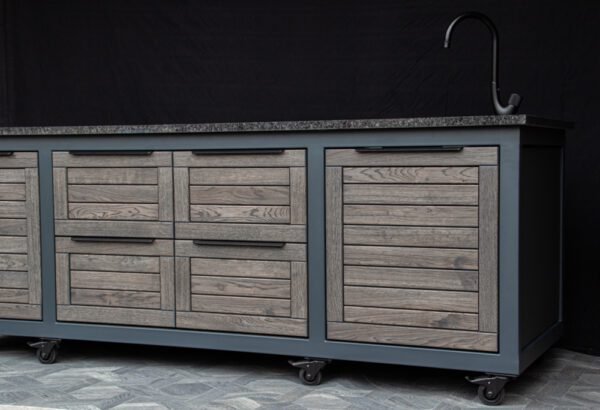 Kamado stalas "Big Oak-grey/7016" - Image 21