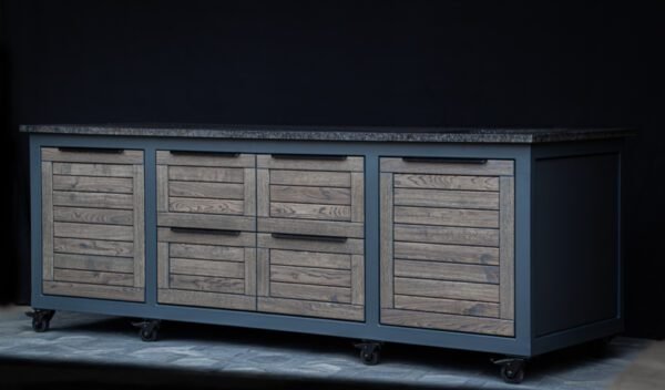 Kamado stalas "Big Oak-grey/7016" - Image 17