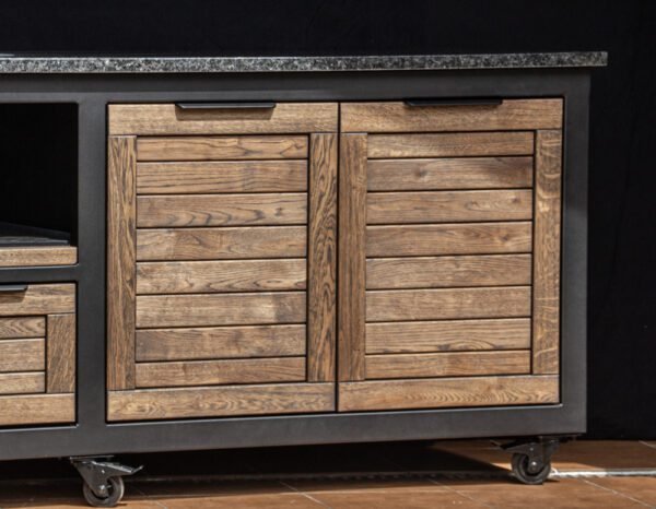 Kamado stalas "180 - Oak black/9005" - Image 10