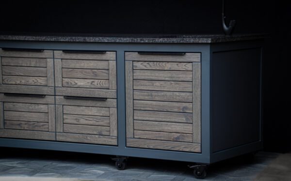 Kamado stalas "Big Oak-grey/7016" - Image 87