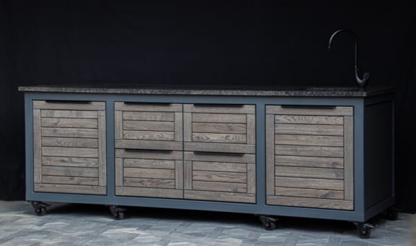Kamado stalas "Big Oak-grey/7016" - Image 89