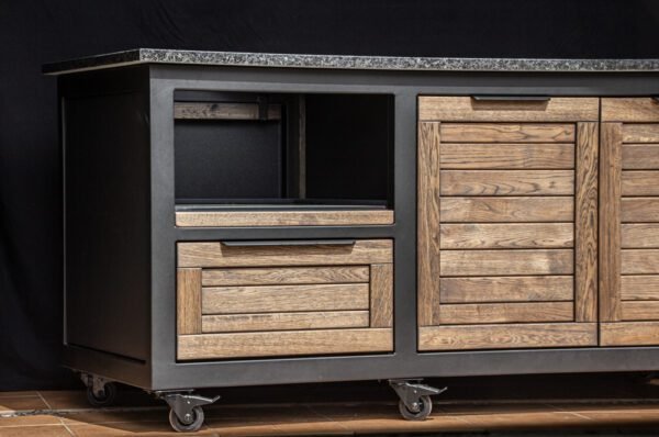 Kamado stalas "180 - Oak black/9005" - Image 60