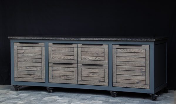 Kamado stalas "Big Oak-grey/7016" - Image 6