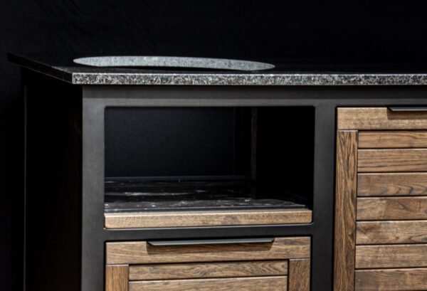 Kamado stalas "180 - Oak black/9005" - Image 67