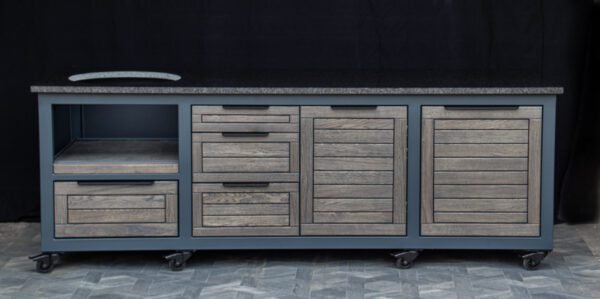 Kamado stalas "Big250 Oak-grey/7016" - Image 10