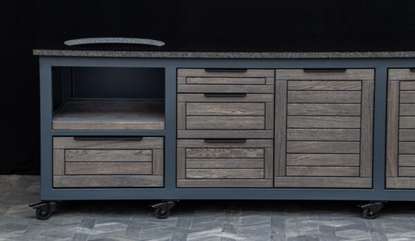 Kamado stalas "Big250 Oak-grey/7016" - Image 11