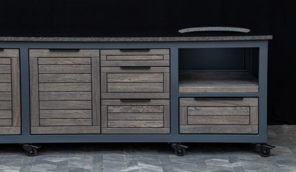 Kamado stalas "Big250 Oak-grey/7016" - Image 3